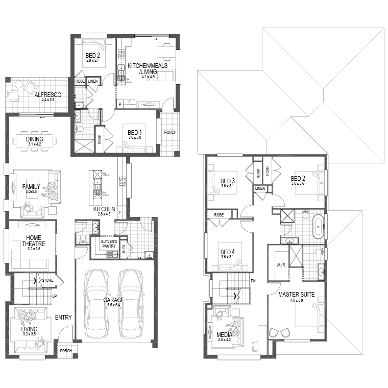 Floorplan Flipped