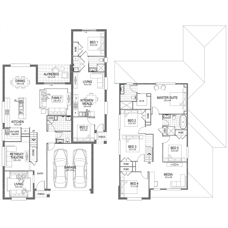 Floorplan Flipped