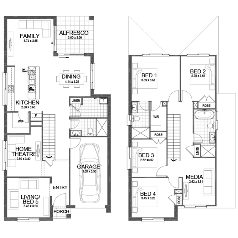 Floorplan Flipped