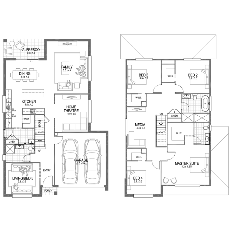 Floorplan Flipped
