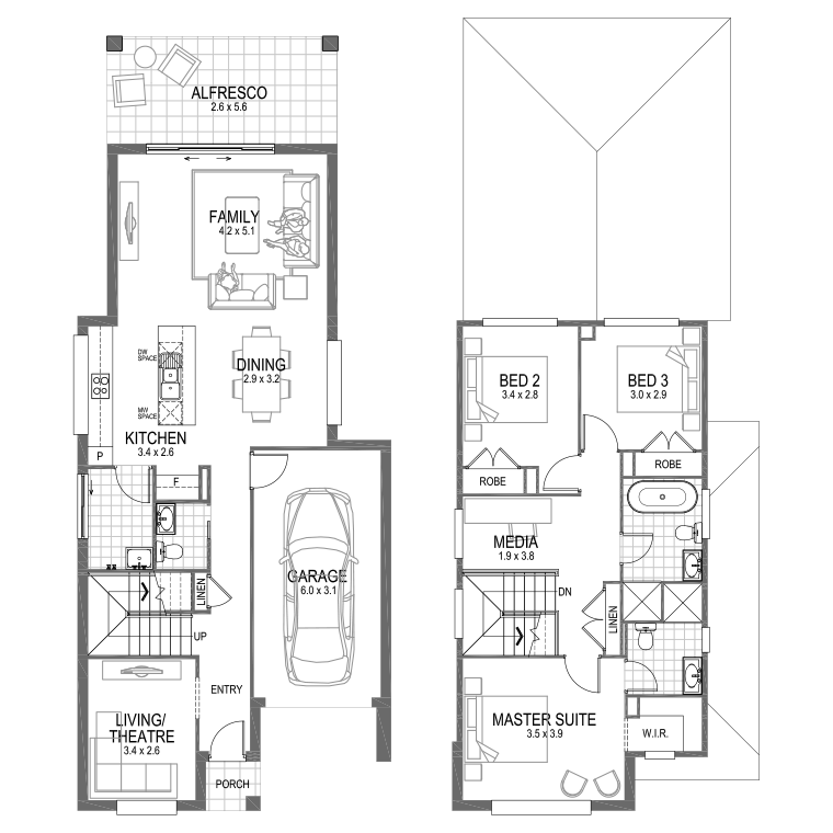 Floorplan Flipped