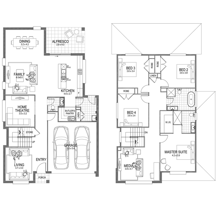 Floorplan Flipped