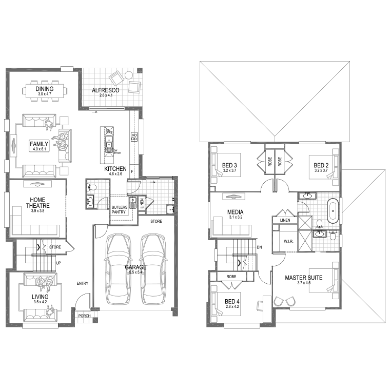 Floorplan Flipped