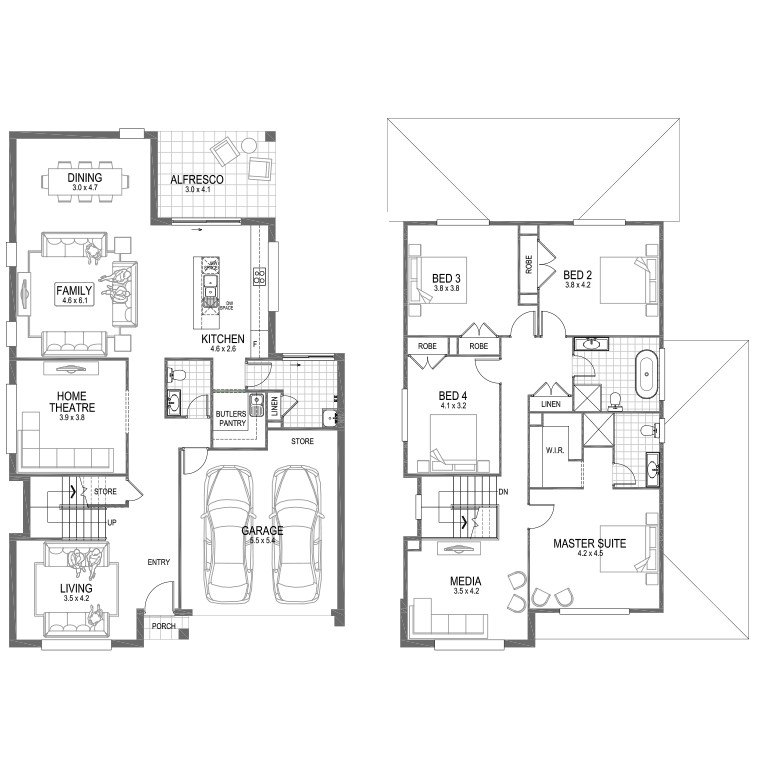 Floorplan Flipped