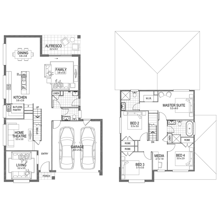 Floorplan Flipped