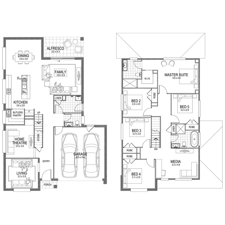 Floorplan Flipped