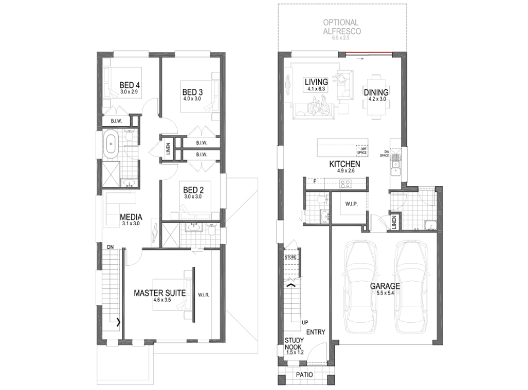 Floorplan Flipped