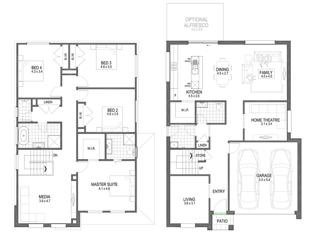 Floorplan Flipped