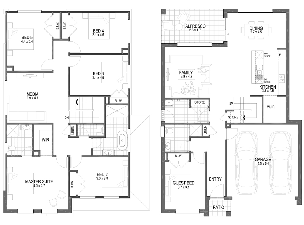 Floorplan Flipped